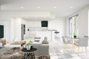 Nuovo quadrilocale indipendente con giardino