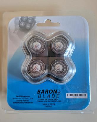 Testina ricambio rasoio elettrico Baron Blade 4X