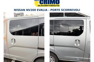 PORTE SCORREVOLI DX SX NISSAN NV200 EVALIA CON VET