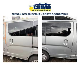 PORTE SCORREVOLI DX SX NISSAN NV200 EVALIA CON VET