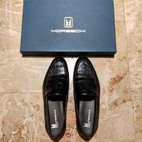 scarpe Moreschi in coccodrillo 