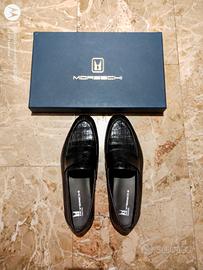 scarpe Moreschi in coccodrillo 