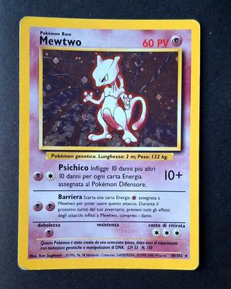 Mew two holo set base