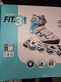 Roller Oxelo Fit 3 Junior - Taglia 35/38