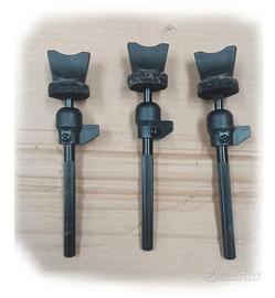 3 supporti per piatti batteria elettronica