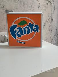 Lightbox logo Fanta Lampada Led  Insegna
