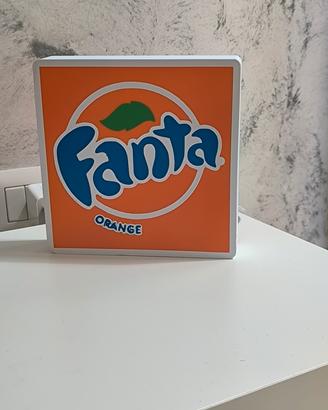 Lightbox logo Fanta Lampada Led  Insegna