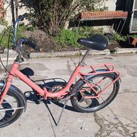 bicicletta pieghevole restaurata 