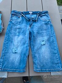 bermuda jeans bambino 10-11 anni