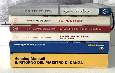 Libri di Philippe Delerm e Henning Mankell
