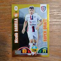 carta Nicolò Barella super draft adrenalyn XL 