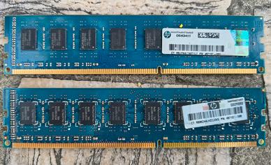 moduli di memoria RAM DDR3 pc 2gb