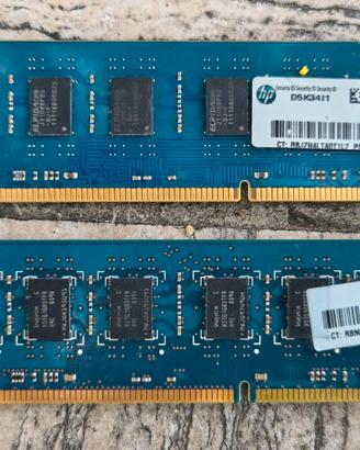moduli di memoria RAM DDR3 pc 2gb