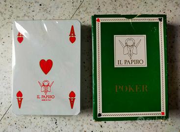 MASENGHINI carte da gioco IL PAPIRO Nuove