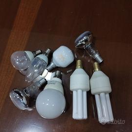 MIX di 8 Lampadine E27 luce calda