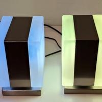 2 LAMPADE COMODINO abat jour VINTAGE Perenz 4085