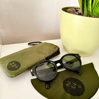 23° Eyewear Round Three  Black Cosmo