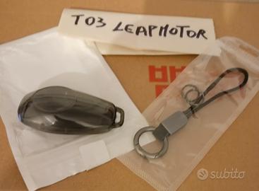 t03 leapmotor custodia chiave+portachiavi nuova