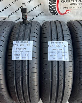 4 PNEUMATICI 175/65 R15 GOODYEAR ESTIVE