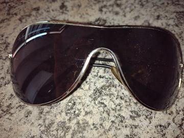 Ray-Ban mod. RB3211 occhiali in metallo argentato