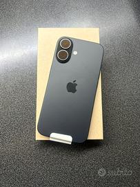 iPhone 16 128 gb NERO NUOVO MAI USATO originale