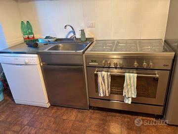 Cucina a Gas DELONGHI - 5 fuochi