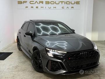 Audi A3 RS 3 SPB quattro S tronic Italiana Garanzi