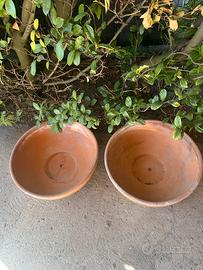 Fioriere in terracotta 63x25cm