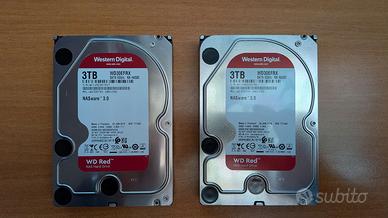 2x HD WD red 3tb