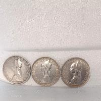 Tre monete in argento le Caravelle 