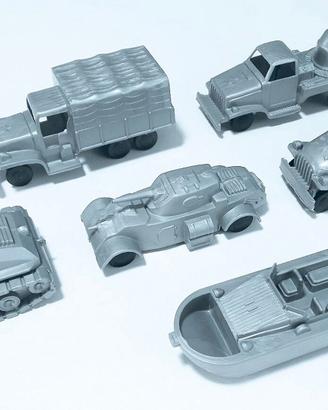 Mezzi militari MARX vintage - SERIE COMPLETA