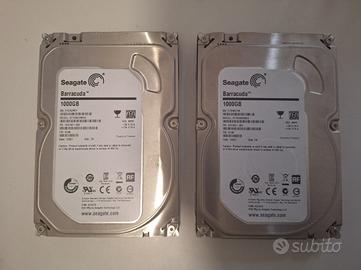 2x Seagate Barracuda 1TB 7200RPM (2TB) + cavi SATA