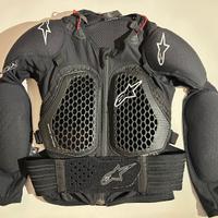 pettorina di protezione cross ragazzo