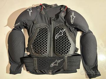 pettorina di protezione cross ragazzo