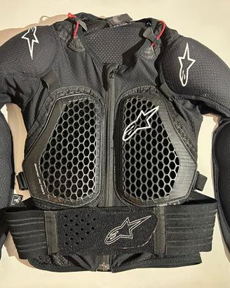 pettorina di protezione cross ragazzo