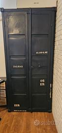 Armadio Industrial in metallo stile container 