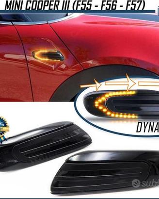 Mini Cooper F55 F56 F57 FRECCE LED Dinamiche Nere