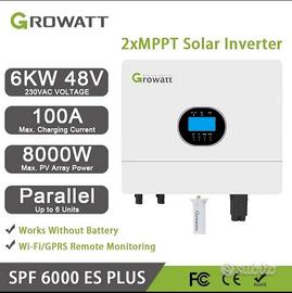 ULTIMO INVERTER GROWATT SPF 6000 ES 