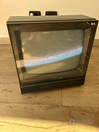 Tv Goldstar CBT-4442 CRT 14” color TV funzionante