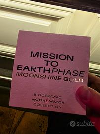 Swatch earthphase moonshine gold