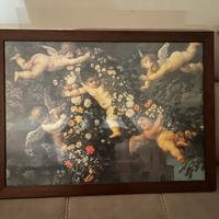 Quadro puttini angioletti