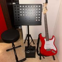 Kit completo chitarra elettrica