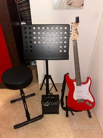 Kit completo chitarra elettrica
