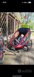 Carrellino rimorchio bicicletta per bambini
