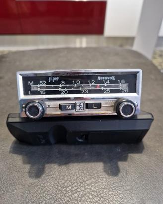 Autoradio epoca originale Fiat 500 da posacenere