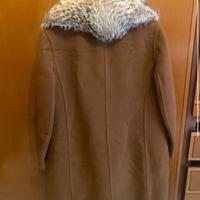 Cappotto vintage anni 80 vera pelliccia di criceto