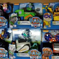 Nuovi paw patrol set chase, rocky, zuma, skye, rub