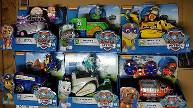 Nuovi paw patrol set chase, rocky, zuma, skye, rub