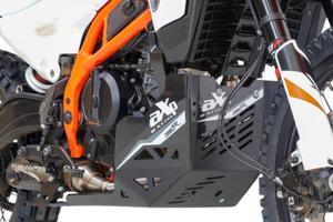 Paramotore AXP 8mm - KTM 390 AX1798 - Nero
