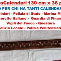 PORTA CALENDARIO Italia TRICOLORE Metallo Scudetto